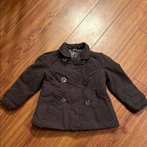 Kenneth Cole Reaction Kids Brown Double-Breasted Jacket